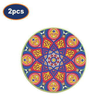 2Pcs Tuscany Ceramic Coaster