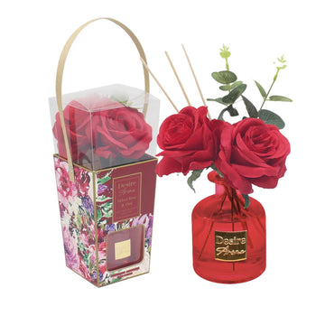 200ml Red Rose Floral Reed Diffuser