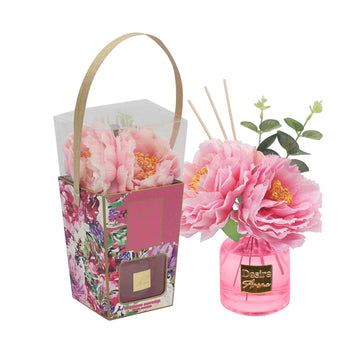 200ml Pink Peony Floral Reed Diffuser