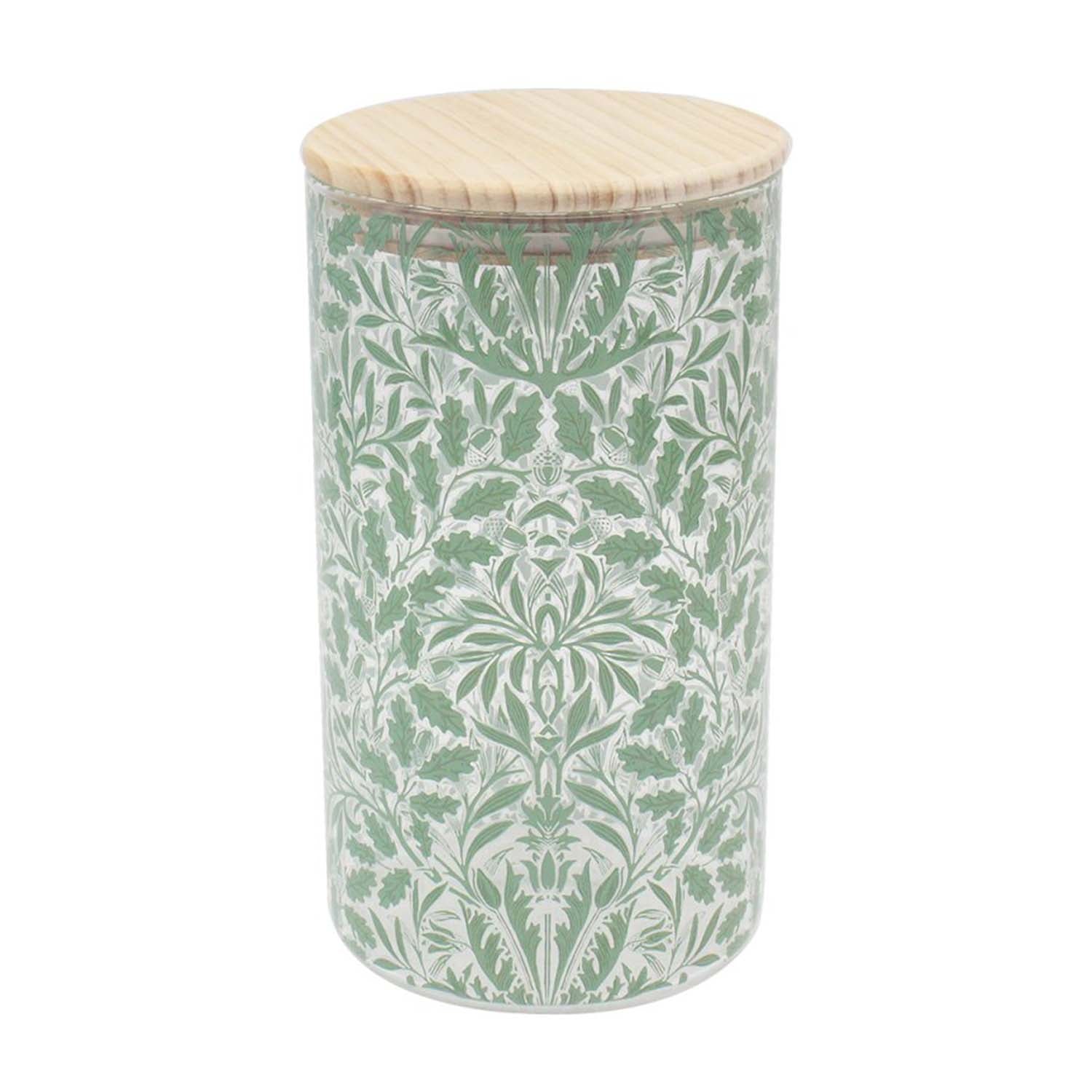 William Morris Acorn 500ml Large Glass Storage Jar