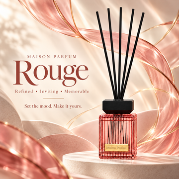 450ml Rouge Reed Diffuser Large Home Fragrance with Reeds