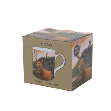 300ml Stag Deer Fine China Mug