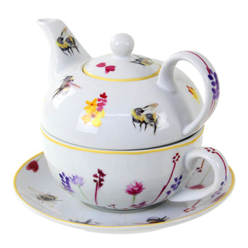 Busy Bees Tea for One Teapot Set