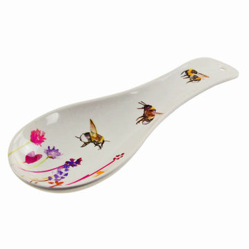 Bees & Flowers Kitchen Spoon Rest (design by Jennifer Rose)