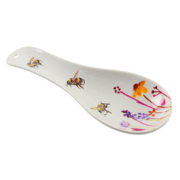Bees & Flowers Kitchen Spoon Rest (design by Jennifer Rose)