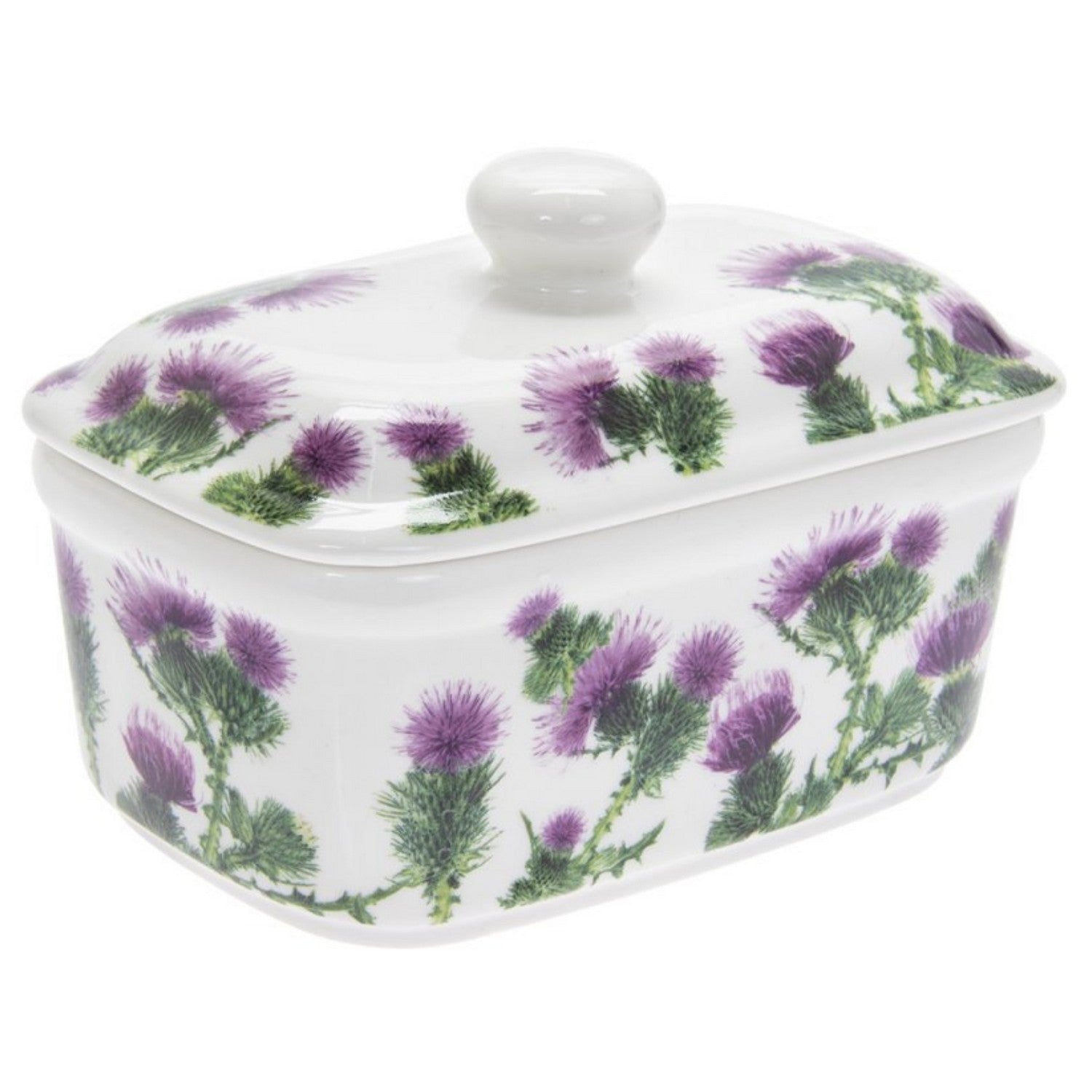 Thistle Butter Dish