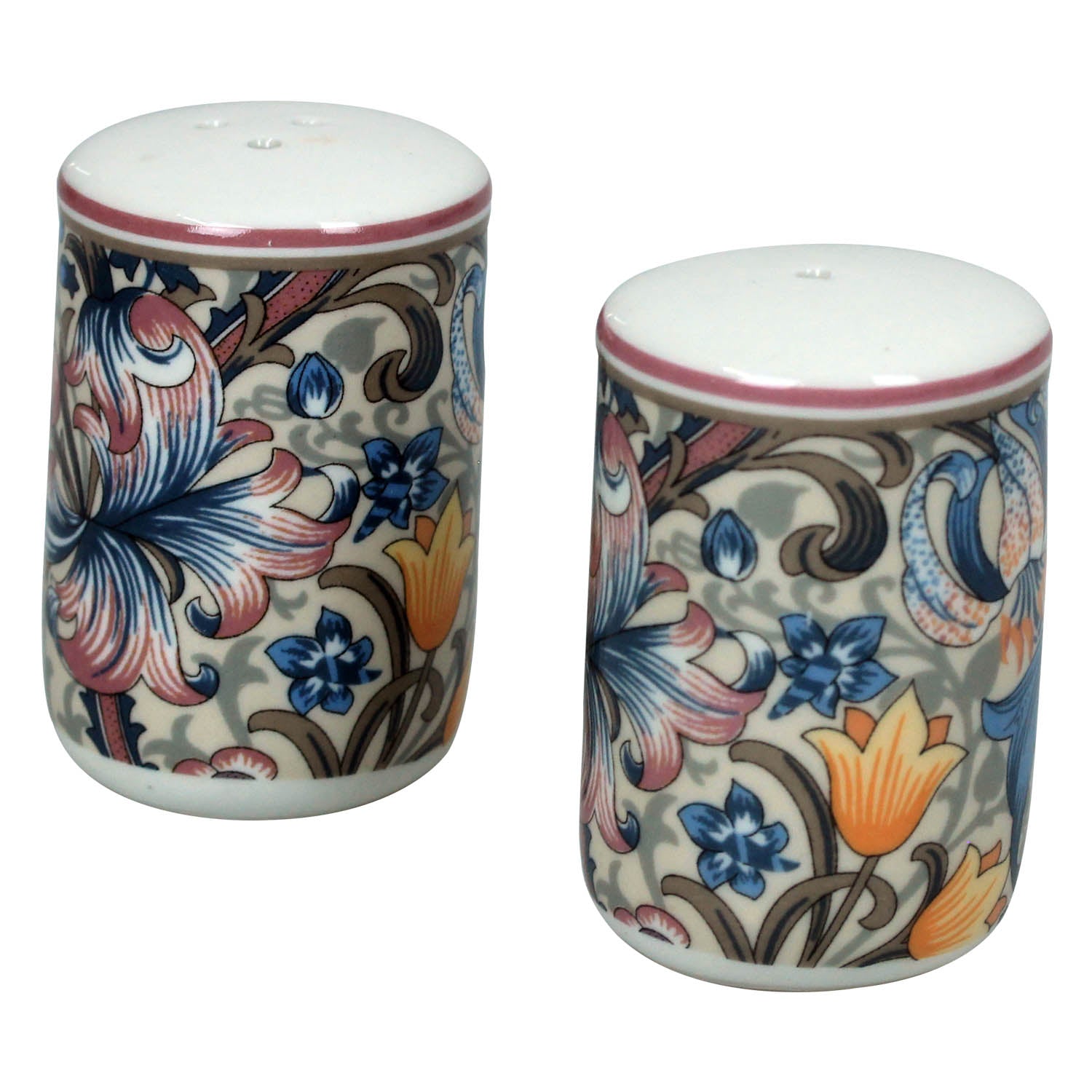 Fine China William Morris Lily Floral Salt & Pepper Shaker