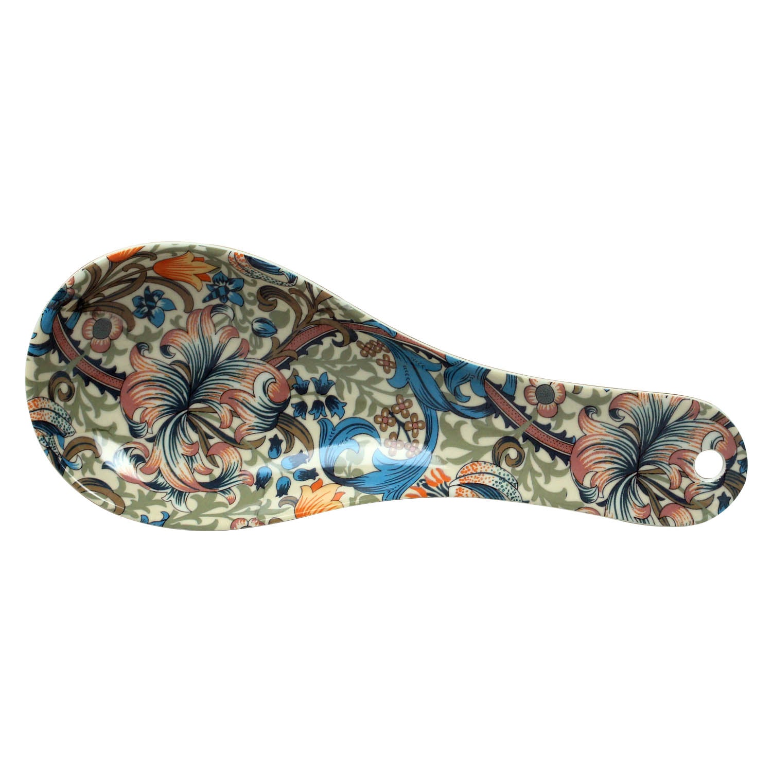 William Morris Golden Lily Melamine Floral Spoon Rest