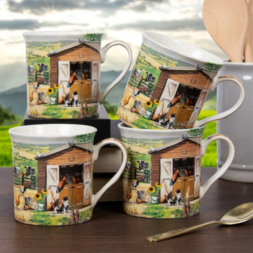 14-pc Farmhouse Tableware Set