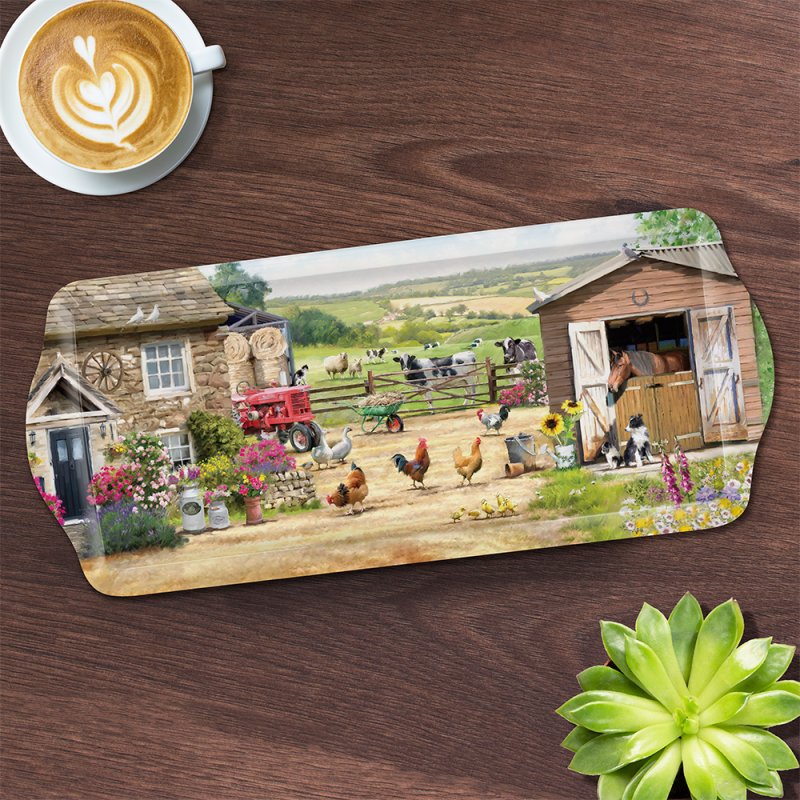 Farmhouse Design Medium Serving Tray