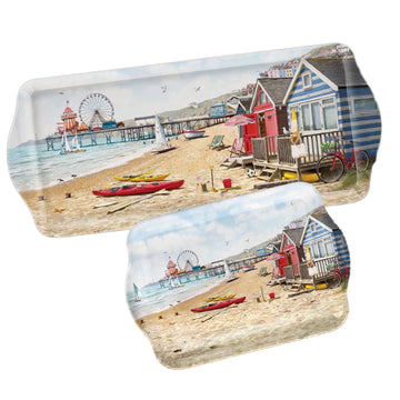 2-pc Sandy Bay Small and Medium Serving Tray