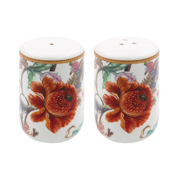 William Morris Anthina Floral Ceramic Salt & Pepper Shaker Set