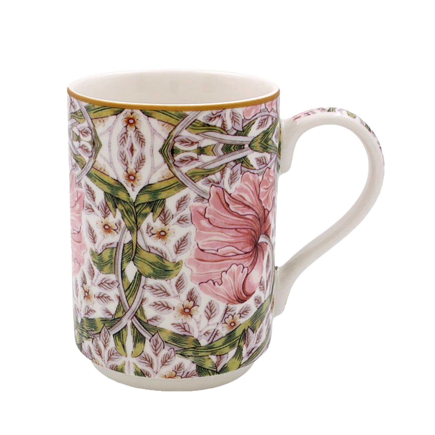 William Morris 300ml Pimpernel Floral Design Ceramic Mug