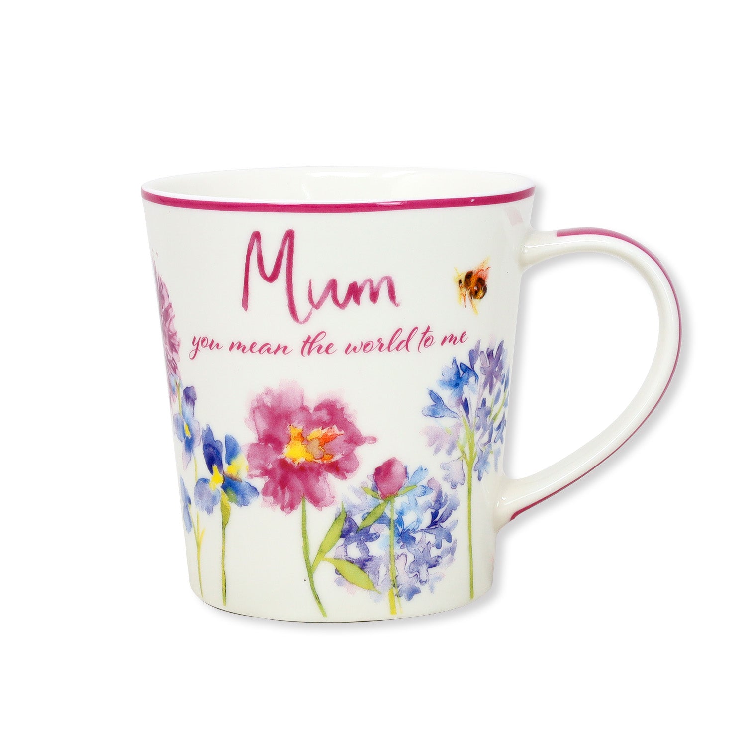 300ml Fine China Floral Design Mug