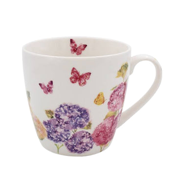 Butterfly Blossom Ceramic Mug by Jennifer Rose
