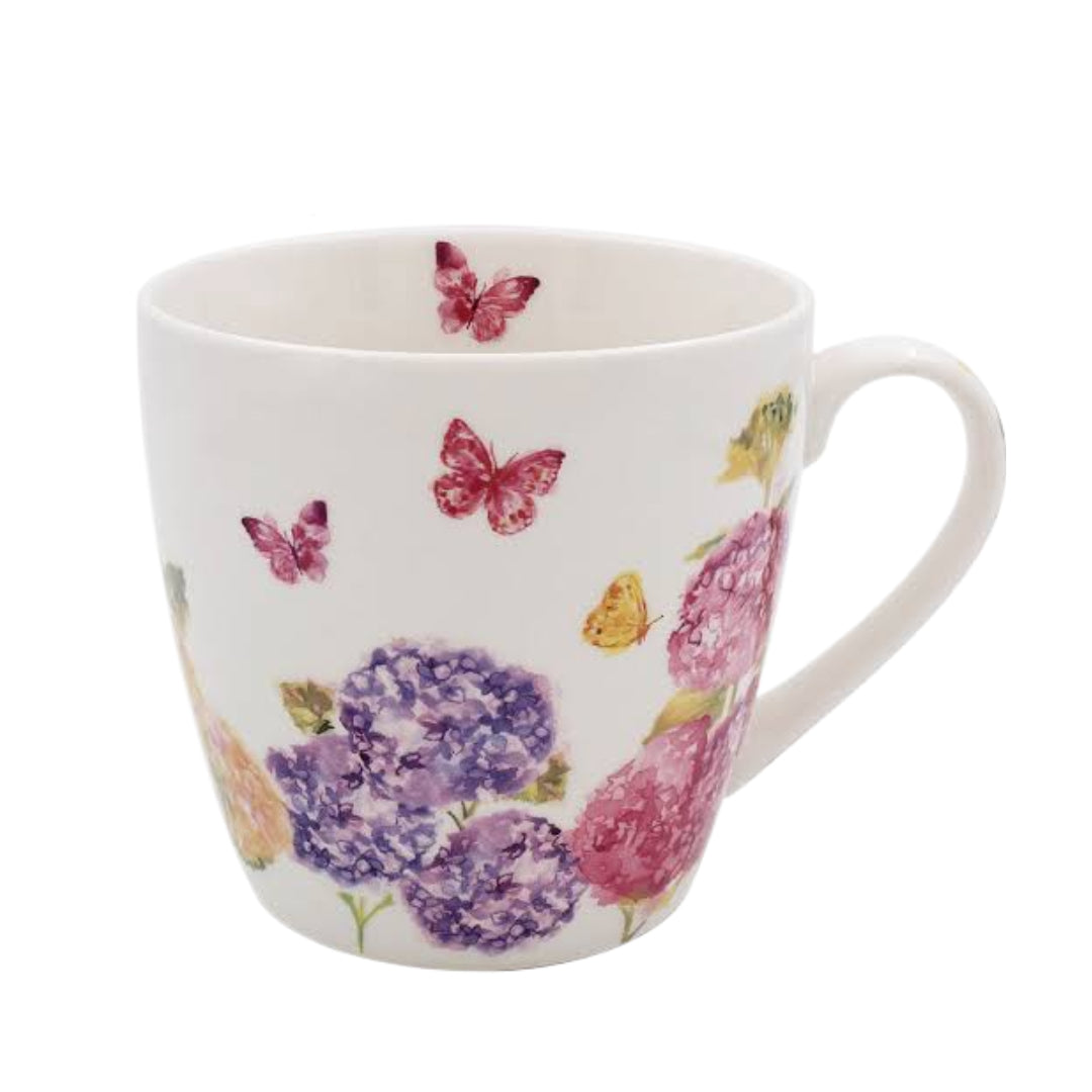 Butterfly Blossom Ceramic Mug by Jennifer Rose