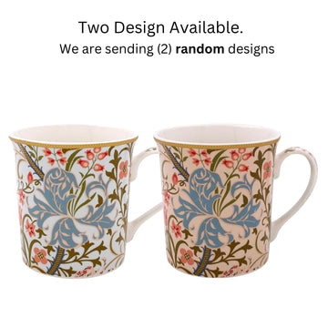 Floral Mug 2pcs William Morris Golden Lily 350ml
