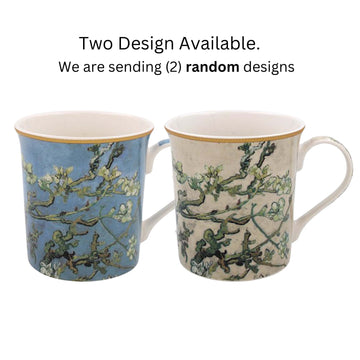 Floral Mug 2pcs Van Gogh Almond Blossom 350ml