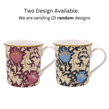 Floral Mug 2pcs William Morris Anemone Floral 350ml