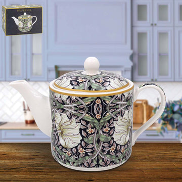 Fine China William Morris Pimpernel 650ml Tea Pot