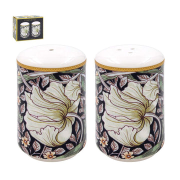 William Morris Pimpernel Ceramic Salt & Pepper Shakers