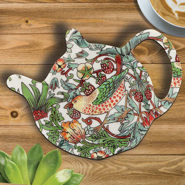 William Morris Strawberry Thief Teabag Tidy