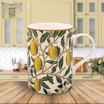 Fine China W. Morris Fruits 300ml Coffee Mug