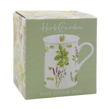 Fine China Herb Garden 275ml Coffee Mug