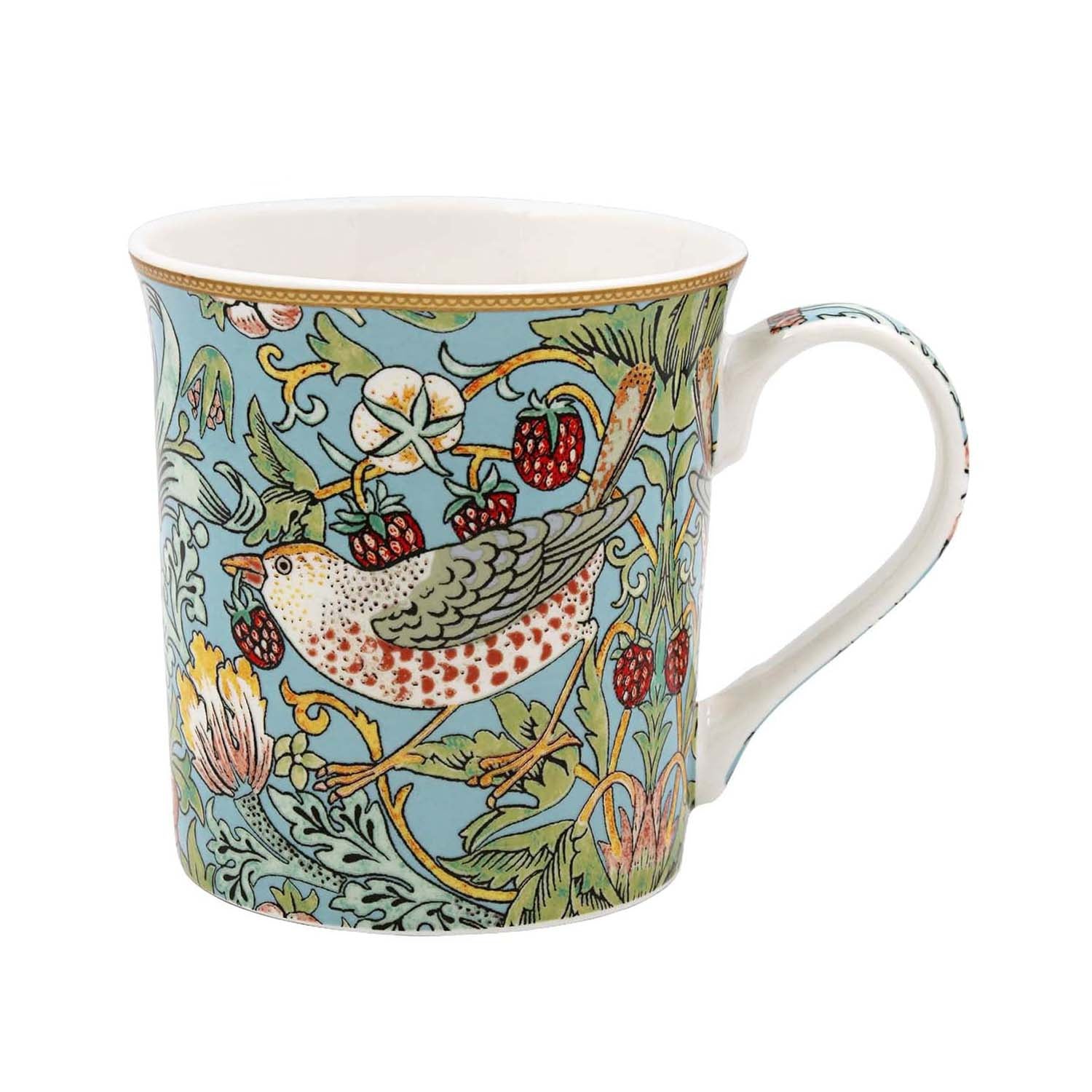 William Morris Strawberry Thief 250ml Ceramic Mug