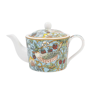 William Morris Strawberry Thief 650ml Ceramic Tea Pot