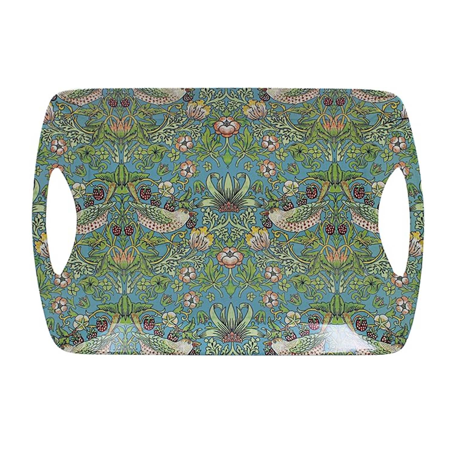 William Morris Strawberry Thief Large Serving Tray