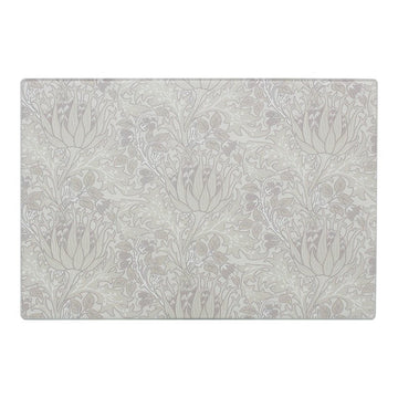 William Morris Artichoke Glass Chopping Board