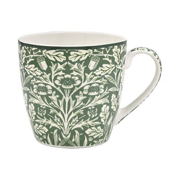 W. Morris Acorn 400ml Ceramic Breakfast Mug - Assorted