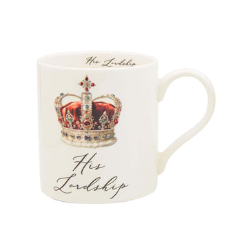350mlHis Lordship Crown Fine China Mug