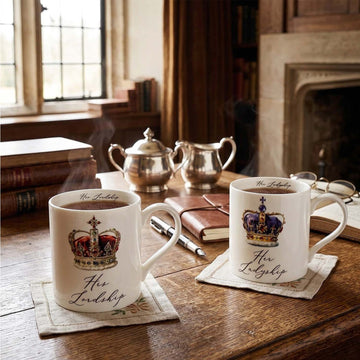 350mlHis Lordship Crown Fine China Mug