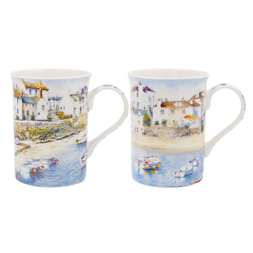 300ml Harbour Town Coastal Fine China Mug