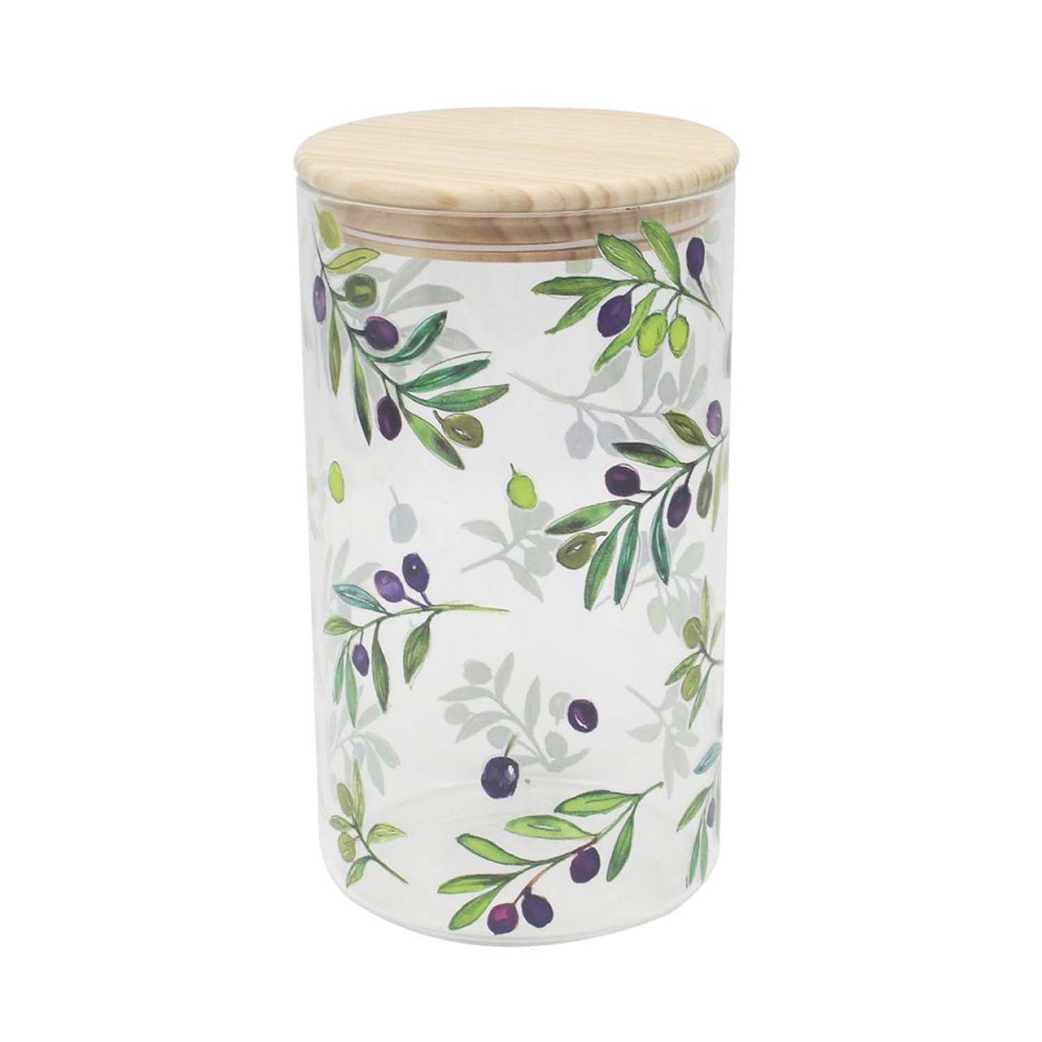 1.5L Jennifer Rose Olive Grove Glass Storage Jar