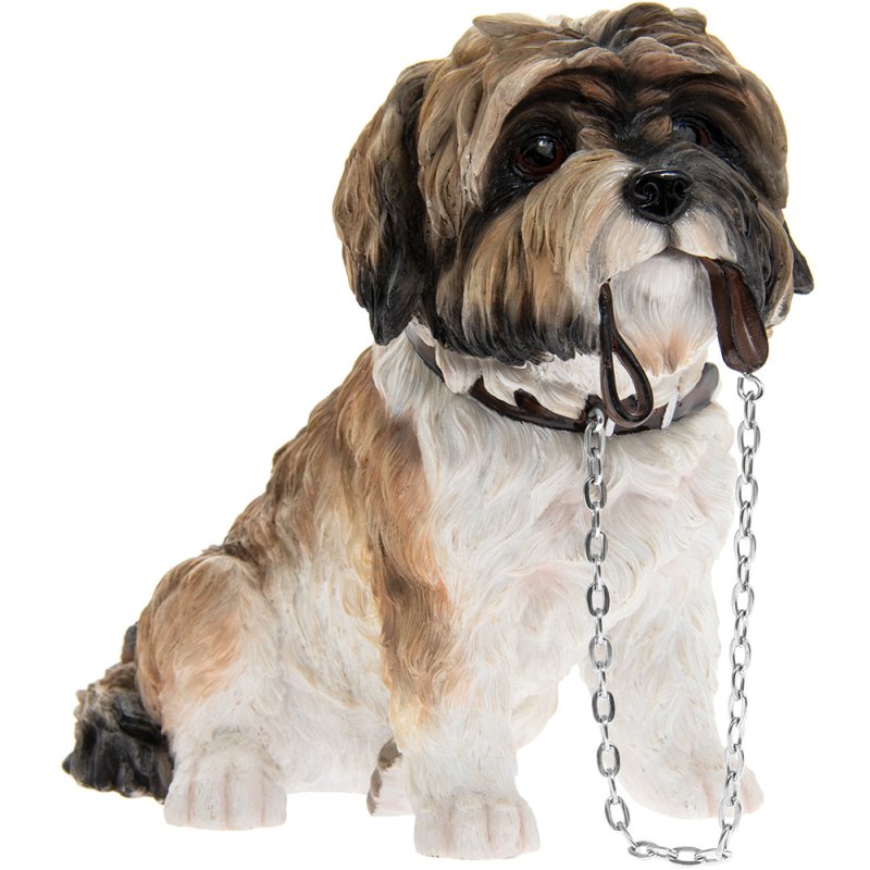 Walkies Shih Tzu Sitting Dog Figurine