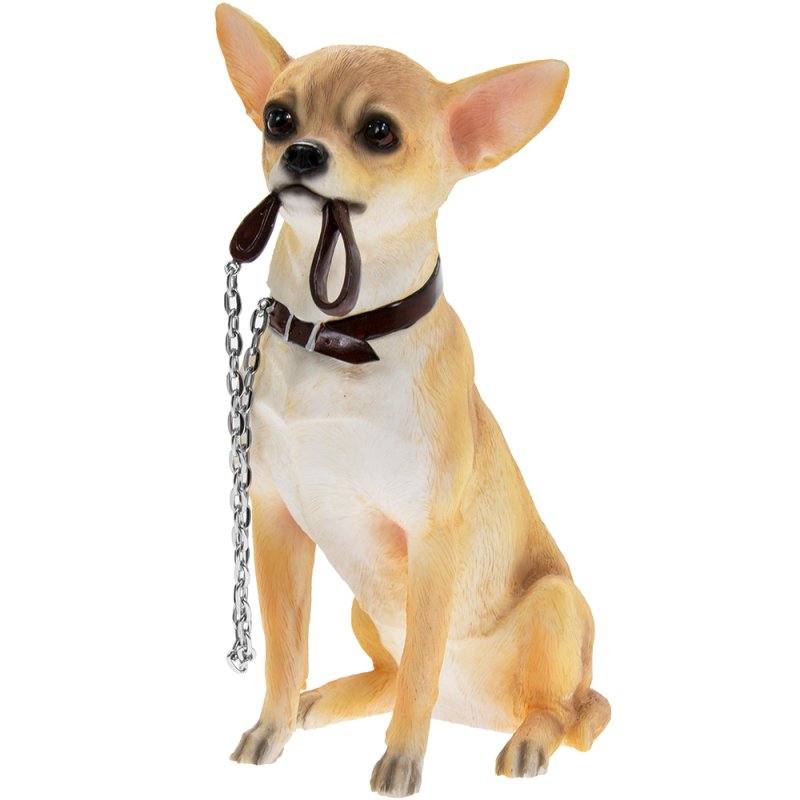 Walkies Chihuahua Sitting Dog Figurine