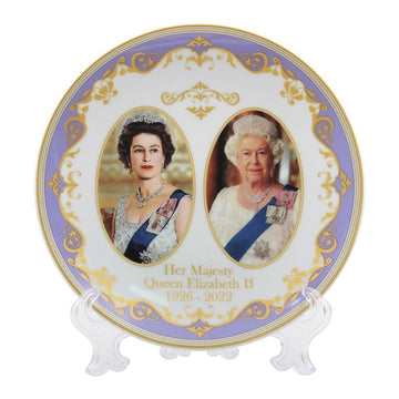 Queen Elizabeth II 15cm Fine China Decorative Plate