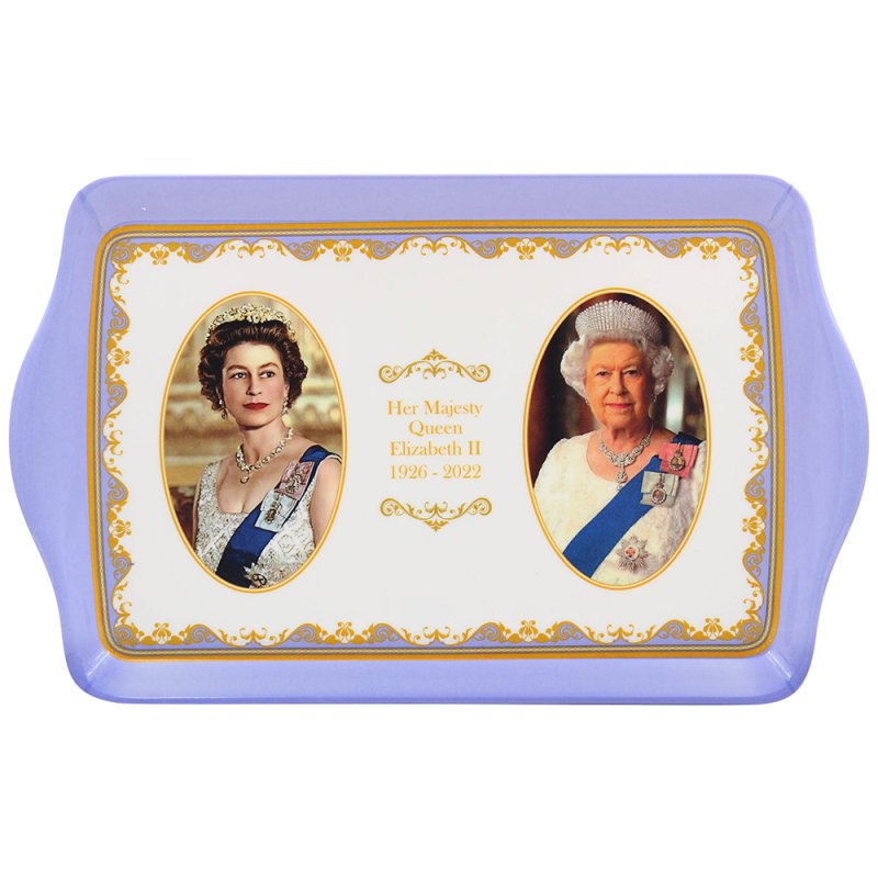 Queen Elizabeth II Large Serving Tray