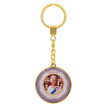 12-Set Queen Elizabeth II Gold Keyring & Fridge Magnet Her Majesty Commemorative