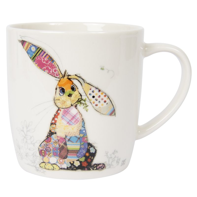 350ml Fine China Bug Art Binky Bunny Coffee Mug