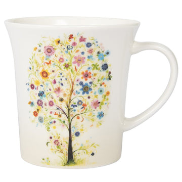 Ceramic Mug Portfolio Doodle Tree Coffee Cup 320ml