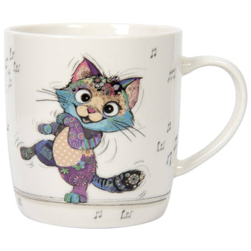 350ml Fine China Bug Art Keira Kitten Coffee Mug