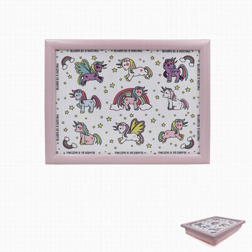 Pink Laptray for Kids - Unicorn