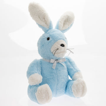 Stuffed Blue Rabbit Plush Doorstop