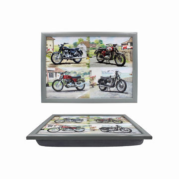 Classic Motorbike Design Laptray