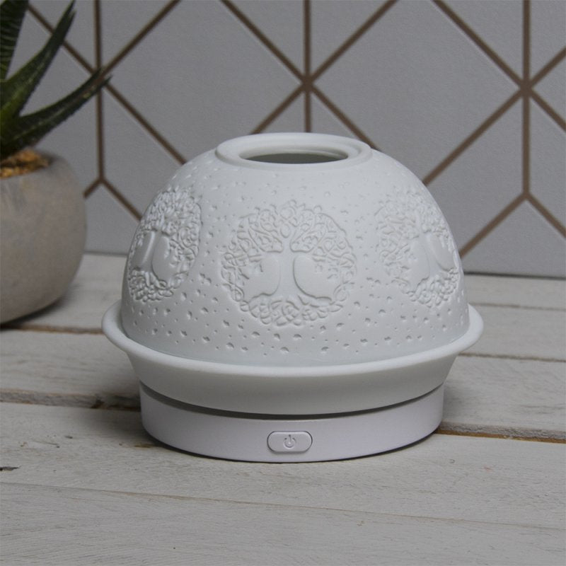 Desire Aroma Humidifier Ceramic Tree Of Life Design