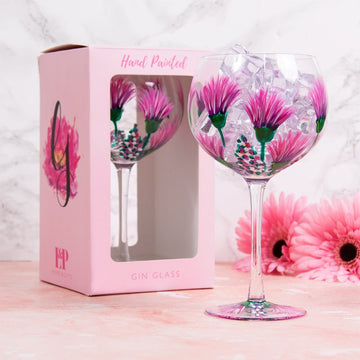 Thistles & Heather Cocktail Gin  Glassware